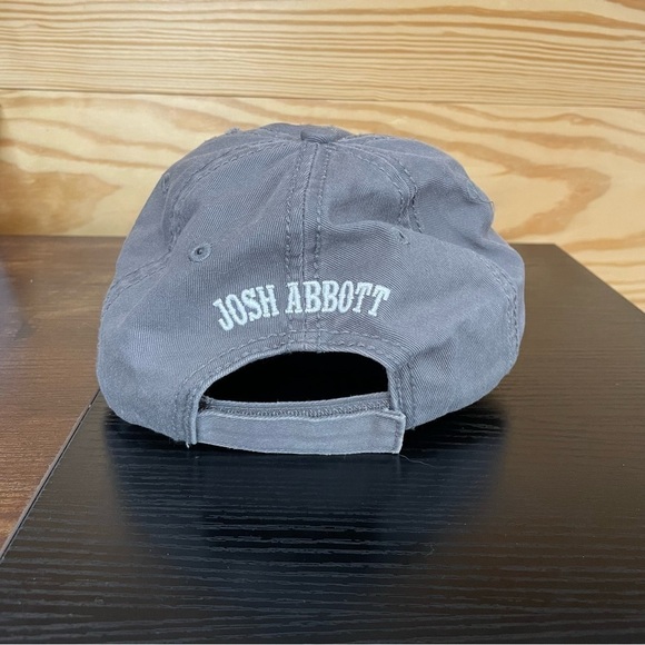 Josh Abbott Band Graphic Logo Country Music Grey Baseball Cap Hat - Picture 5 of 7